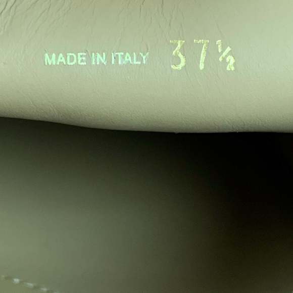 MIU MIU Khaki Corduroy Penny Flats - Picture 9 of 9